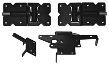 black vinyl single gate kit vinyl gate hinges and vinyl gate latch